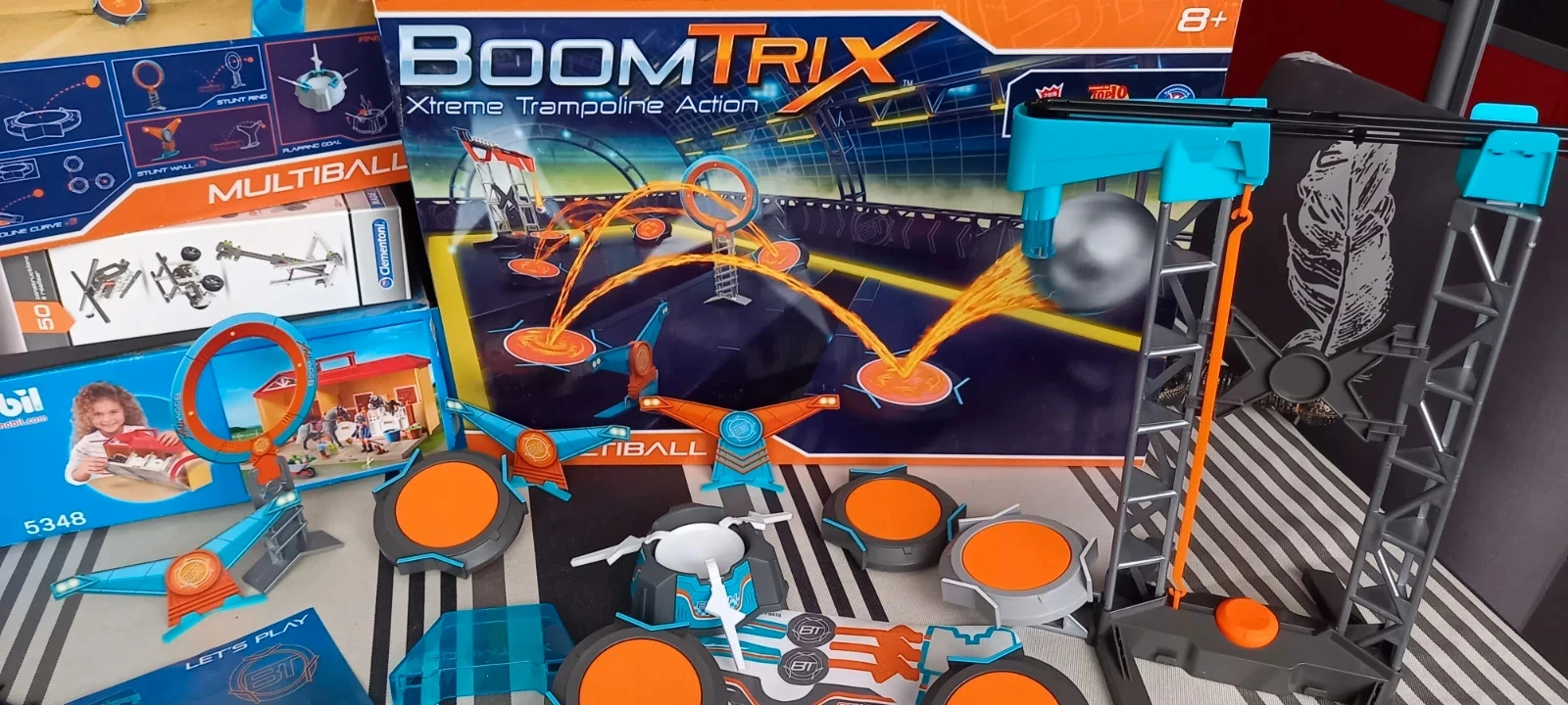 Boomtrix trampoline avec des billes – photo 4